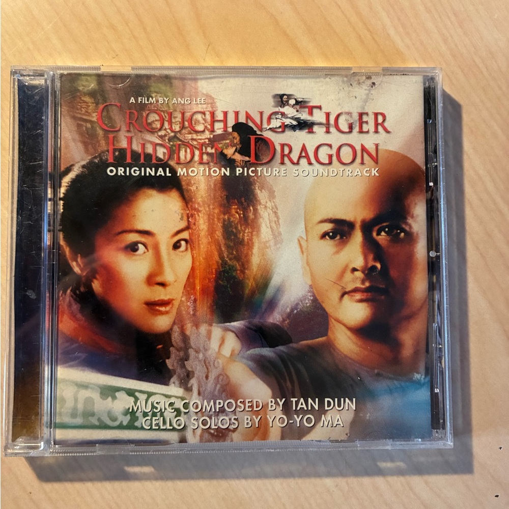 Crouching Tiger Hidden Dragon Soundtrack CD